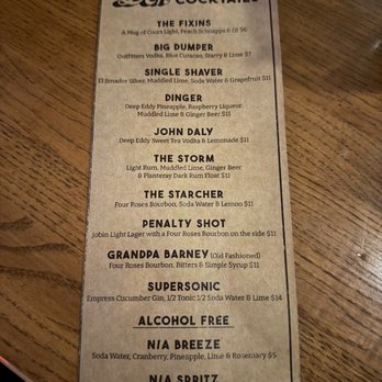 The Den Bellingham - Drink menu - Sports Bars Near Me - Bellingham, Washington The Den Bellingham - Drink menu - Sports Bars Near Me - Bellingham, Washington