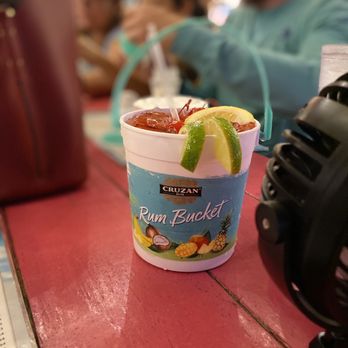 LuLu's Destin - a cup of ice cream with a lime wedge - Seafood Near Me - Destin, Florida