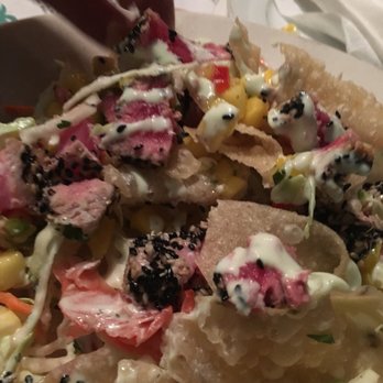 Seawitch - Tuna Nachos (with wasabi mayo) - Venues & Event Spaces Near Me - Carolina Beach, North Carolina Seawitch - Tuna Nachos (with wasabi mayo) - Venues & Event Spaces Near Me - Carolina Beach, North Carolina
