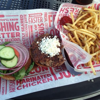 Smashburger - Delicious smash fries covered in garlic and spices. Fantastic Spinach and goat cheese hamburger. Noms! - Burgers Near Me - Colorado Springs, Colorado Smashburger - Delicious smash fries covered in garlic and spices. Fantastic Spinach and goat cheese hamburger. Noms! - Burgers Near Me - Colorado Springs, Colorado