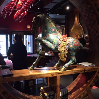 Dragon Legend - Horse at the entrance - Chinese Near Me - Markham, Ontario