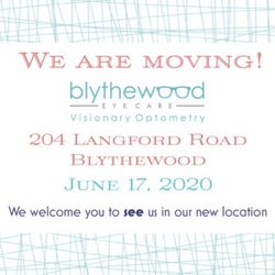 Blythewood Eye Care - We are moving!