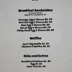 Cheeseburger House - Menu