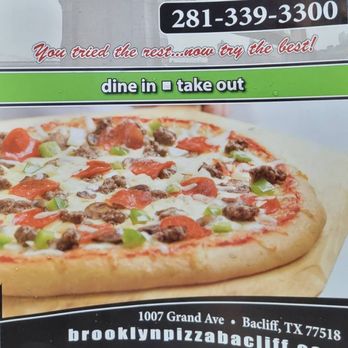 Brooklyn Pizza - Pizza Near Me - Bacliff, Texas Brooklyn Pizza - Pizza Near Me - Bacliff, Texas