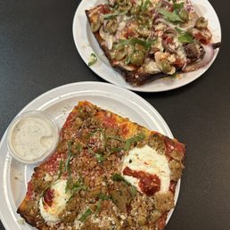 1/4 Square Pizzas 1/4 Square Pizzas