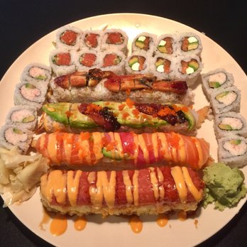 Fat Fish Sushi - Small Sushi Platter. I can't imagine how big the large would be. - Sushi Bars Near Me - Pleasanton, California Fat Fish Sushi - Small Sushi Platter. I can't imagine how big the large would be. - Sushi Bars Near Me - Pleasanton, California