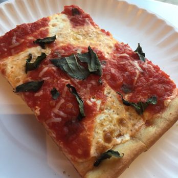 Krispy Pizza - Grandma slice. So good   Crispy with great flavor. - Pizza Near Me - Jersey City, New Jersey
