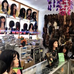 Claudia's Novelties - Wig section...