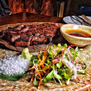 Zuma - 12 oz rib eye with chili ponzu - Japanese Near Me - Miami, Florida Zuma - 12 oz rib eye with chili ponzu - Japanese Near Me - Miami, Florida