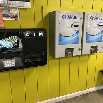 Salida Laundromat - ATM with changers.  WiFi.  2 bathrooms. Benches to sit in.  Place to charge your phone. - Laundromat Near Me - Salida, Colorado