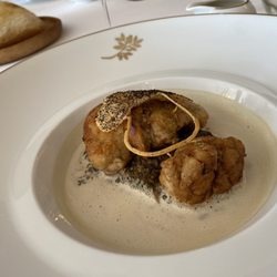 L’Orangerie - Sweetbreads-delicate and savory.