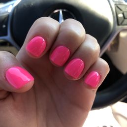 I like my nails short and she files them perfectly square! Love it.