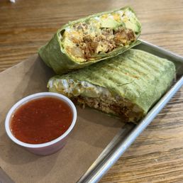 Chorizo Breakfast Burrito