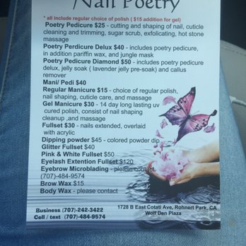 Nail Poetry - Pricing - Nail Salons Near Me - Rohnert Park, California Nail Poetry - Pricing - Nail Salons Near Me - Rohnert Park, California