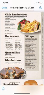 Menu photo 5 The Hornet’s Nest Heyworth, IL
