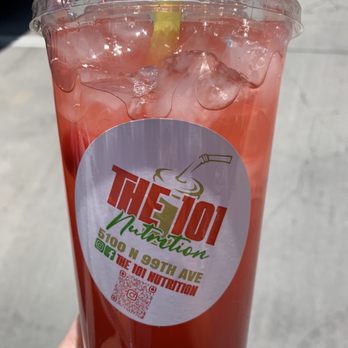 The 101 Nutrition - Cherry limeade - Juice Bars & Smoothies Near Me - Phoenix, Arizona The 101 Nutrition - Cherry limeade - Juice Bars & Smoothies Near Me - Phoenix, Arizona