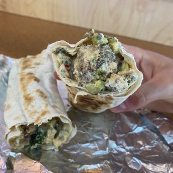 Mazra - Falafel Wrap - Mediterranean Near Me - San Bruno, California
