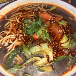 Ns2. Szechuan Spicy Beef Noodle Soup / 四川紅油牛肉面