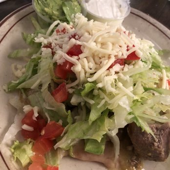 Trevino's Mexican Restaurants - Chile verde tostada - Mexican Near Me - Merced, California Trevino's Mexican Restaurants - Chile verde tostada - Mexican Near Me - Merced, California