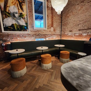 Lady Slipper - Bar area seating. - Cocktail Bars Near Me - Bentonville, Arkansas