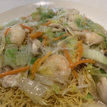 Panda Inn - Upside Down Crispy Noodles - Chinese Near Me - La Palma, California