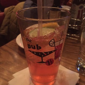 The Pub - Peach Long Island Iced Tea--Strong as hell, was buzzed this far into the glass - Pubs Near Me - Pennsauken, New Jersey The Pub - Peach Long Island Iced Tea--Strong as hell, was buzzed this far into the glass - Pubs Near Me - Pennsauken, New Jersey