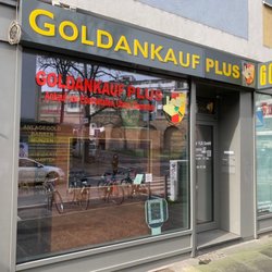 Goldankauf PLUS - Neues Geschäft in der Fahrgasse 97 direkt um die Ecke zur alten Geschäftsstelle