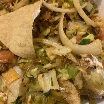 Jesse Oaks - Taco Salad that came with a few pieces of nacho chips. - Sports Bars Near Me - Gages Lake, Illinois Jesse Oaks - Taco Salad that came with a few pieces of nacho chips. - Sports Bars Near Me - Gages Lake, Illinois