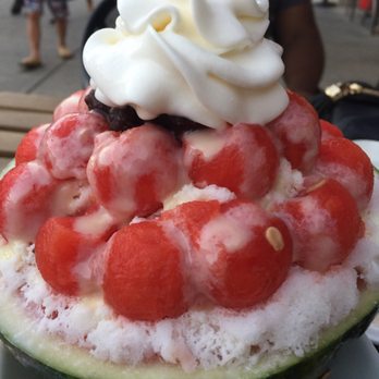 Orange Coffee Bar - Watermelon Shaved Ice - Coffee & Tea Near Me - Duluth, Georgia