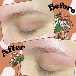 Sweet Honey Esthetics - Brow wax and shape
