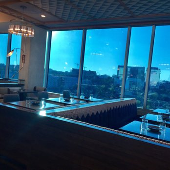 L.A. Jackson - Modern & sleek seating areas in a massive open space with the views continuing inside. - Cocktail Bars Near Me - Nashville, Tennessee