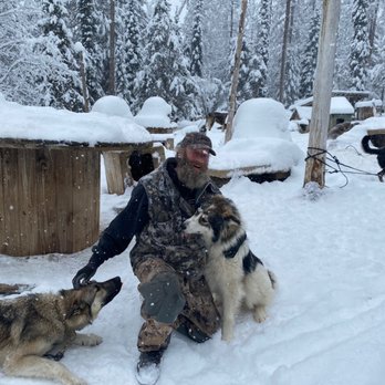 Dog Sled Adventures - Jeff and the huskies - Tours Near Me - Olney, Montana Dog Sled Adventures - Jeff and the huskies - Tours Near Me - Olney, Montana
