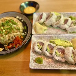 izakaya 68 - Fried Rice & Tuna Avocado Rolls