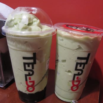 Tea Do - Boston - Tea Do - avocado with and without boba 8/2015 - Coffee & Tea Near Me - Boston, Massachusetts