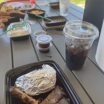 Copper Top BBQ - 4 ribs - Barbeque Near Me - Big Pine, California