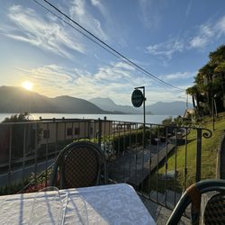 La Breva - View from the balcony eating area