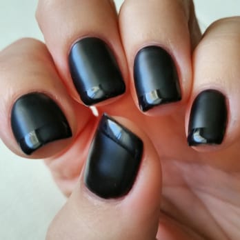 Elle Bella Spa - Matte with shiny tips. Jet black. Getting a LOT of compliments on this! Thx Lele! - Day Spas Near Me - La Crescenta, California Elle Bella Spa - Matte with shiny tips. Jet black. Getting a LOT of compliments on this! Thx Lele! - Day Spas Near Me - La Crescenta, California