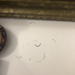 Within the hour of getting them done. Slightly touched them to brush them out. Within the hour of getting them done. Slightly touched them to brush them out.