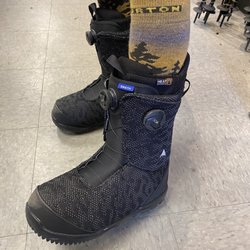 Tune Skis - Boyfriends boots he brought in to be molded