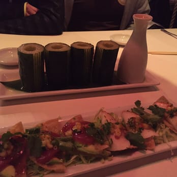 Lucky Robot Restaurant - Jalapeño pineapple infused sake in these amazing chilled cucumber shot thingies Wowo! Perfection! - Sushi Bars Near Me - Austin, Texas Lucky Robot Restaurant - Jalapeño pineapple infused sake in these amazing chilled cucumber shot thingies Wowo! Perfection! - Sushi Bars Near Me - Austin, Texas