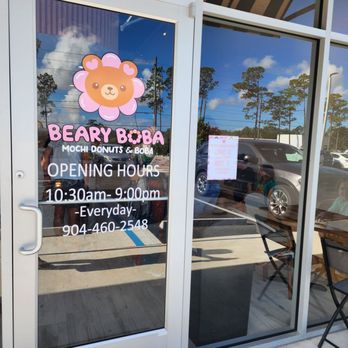 Beary Boba - View from outside - Desserts Near Me - Saint Johns, Florida