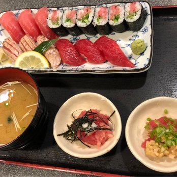 Yohei Sushi Restaurant - Maguro special ! Nigiri,maki,seared,tan and tuna, and natto and tuna! - Sushi Bars Near Me - Honolulu, Hawaii