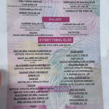 The Landing Beach Bar - Menu - New American Near Me - Christiansted, Virgin Islands The Landing Beach Bar - Menu - New American Near Me - Christiansted, Virgin Islands