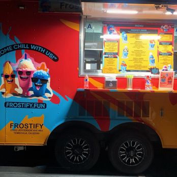 Frostify - Frostify shaved ice truck.  Buy their frosty refreshments & stay cool! - Desserts Near Me - Temecula, California
