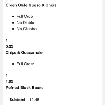 Torchy's Tacos - To confirm and point out, the pick-up time listed is 1:08 (after ordering at 12:42) and my phone shows that it's nearly 2:00. - Tex-Mex Near Me - Allen, Texas