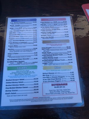 Menu photo 1 White Elephant Pub Englewood, FL Menu photo 1 White Elephant Pub Englewood, FL