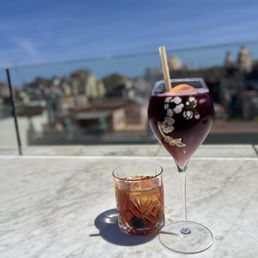Old Fashion and Sangria.