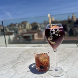 The Rooftop - Old Fashion and Sangria.