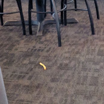 Buffalo Wild Wings - The fry that remained on the floor the entire time we ate and just kept getting kicked around and stepped on! No one bothers to clean. - Chicken Wings Near Me - Whitehall, Pennsylvania Buffalo Wild Wings - The fry that remained on the floor the entire time we ate and just kept getting kicked around and stepped on! No one bothers to clean. - Chicken Wings Near Me - Whitehall, Pennsylvania