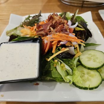 Bricktown Brewery - Garden salad with ranch. - Breweries Near Me - Oklahoma City, Oklahoma Bricktown Brewery - Garden salad with ranch. - Breweries Near Me - Oklahoma City, Oklahoma